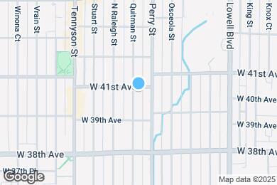 Map image of the property - 4032 Quitman St
