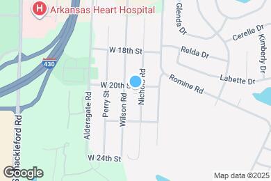 Map image of the property - 10103 W 20th St