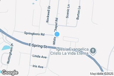 Map image of the property - 640 Whitson Chapel Rd