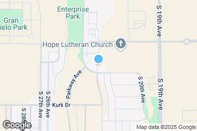 Map image of the property - 580 Enterprise Blvd