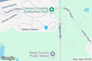 Map image of the property - 11010 Moonlit Canyon