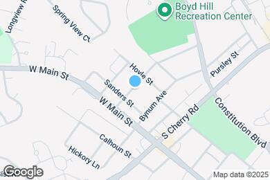 Map image of the property - 327 Berry St