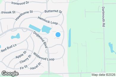 Map image of the property - 4512 Spruce Ct
