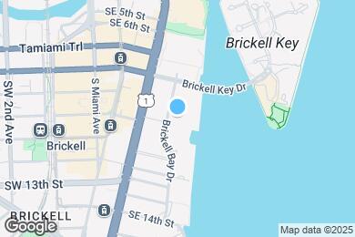 Map image of the property - 999 Brickell Bay Dr