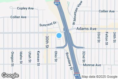 Map image of the property - 4655 Ohio St