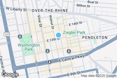 Map image of the property - 111 E 13th St