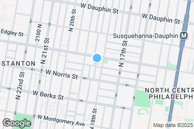 Map image of the property - 2039 N Gratz St