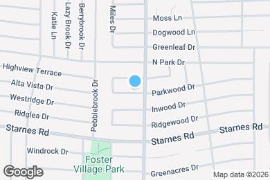 Map image of the property - 6649 Parkwood Dr
