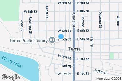 Map image of the property - 202 W 5th St