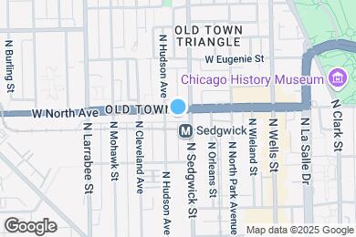 Map image of the property - 409 W North Ave