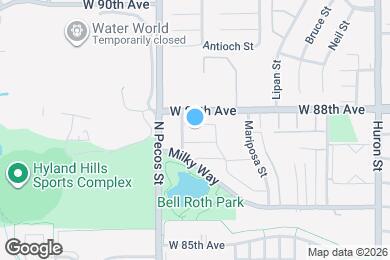 Map image of the property - Lakeside Villas