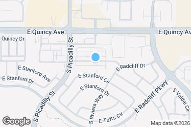 Map image of the property - 21895 E Radcliff Cir