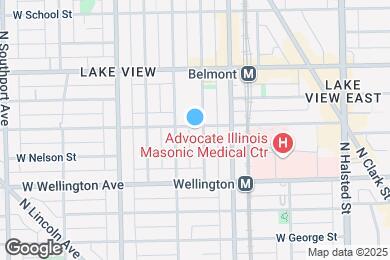 Map image of the property - 1039 W Barry Ave