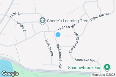 Map image of the property - 13893 Goldenrod St NW