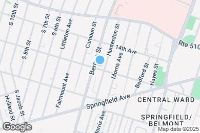 Map image of the property - 354 15th Ave