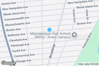 Map image of the property - 140 Baltimore Ave