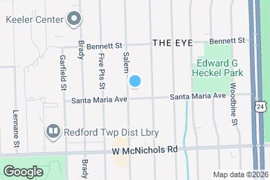 Map image of the property - 17324 Salem