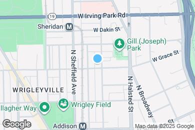 Map image of the property - 3806 N Fremont St