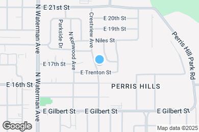 Map image of the property - 1649 Crestview Ave