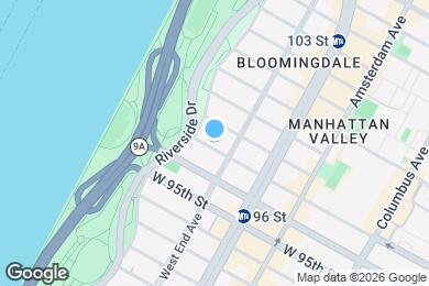 Map image of the property - West 97th Street
