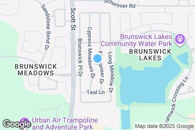 Map image of the property - 14302 Merganser Dr