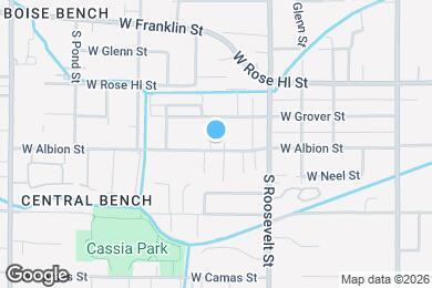 Map image of the property - 4316 W Albion St