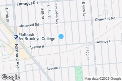 Map image of the property - 1665 Brooklyn Ave
