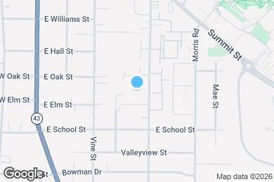 Map image of the property - 950 S Lincoln St