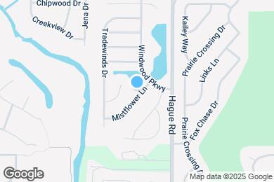 Map image of the property - 7732 Mistflower Ln