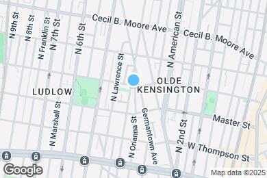 Map image of the property - 1449 N 4th St
