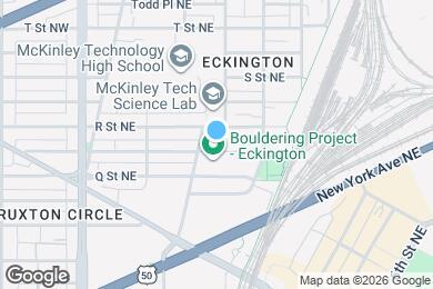 Map image of the property - 1625 Eckington Pl NE