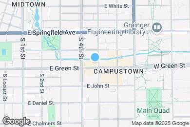 Map image of the property - 410 E. Green St by Bankier Apartments