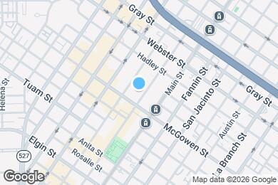 Map image of the property - 2510 Travis St
