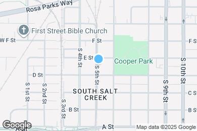 Map image of the property - 1024 S 5th St