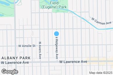 Map image of the property - 4946 N Ridgeway Ave