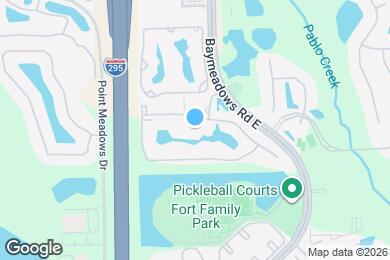 Map image of the property - 7990 Baymeadows Rd E