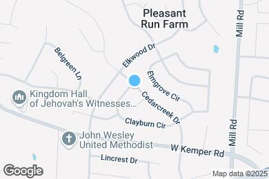 Map image of the property - 11895 Cedarcreek Dr
