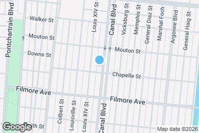 Map image of the property - 6818 Canal Blvd