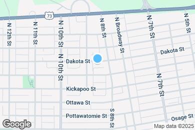 Map image of the property - 819 Dakota St