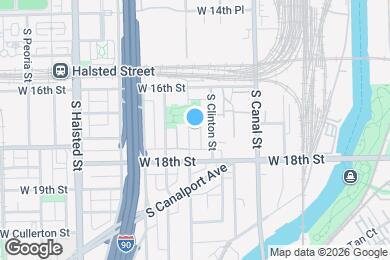 Map image of the property - 1703 S Jefferson St