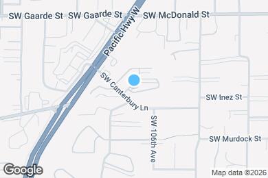 Map image of the property - 10743 SW Canterbury Ln