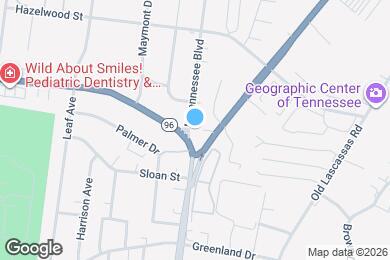 Map image of the property - 1118 N Tennessee Blvd