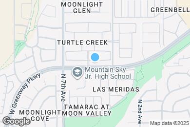 Map image of the property - 409 W Beverly Ln