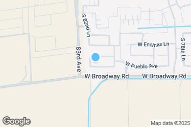 Map image of the property - 8216 W Pueblo Ave