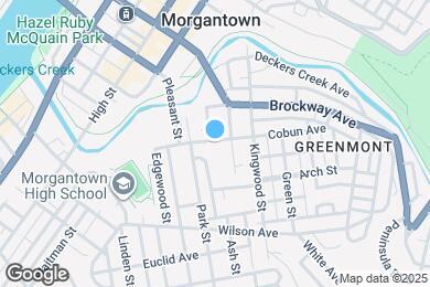 Map image of the property - 316 Cobun Ave