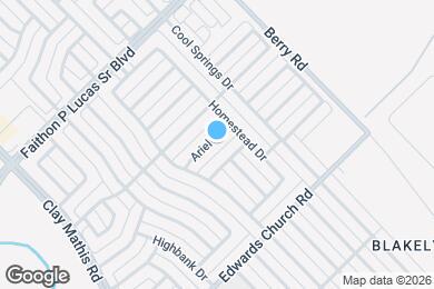 Map image of the property - 1624 Ariel Dr