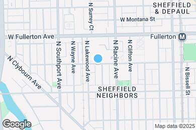 Map image of the property - 1251 W Belden Ave
