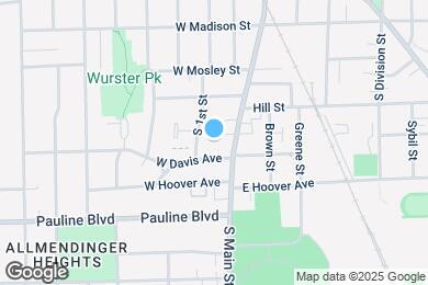 Map image of the property - 832 S Main St