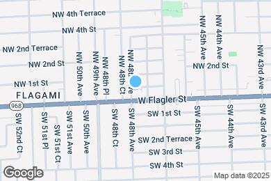Map image of the property - 4782 NW Flagler Ter