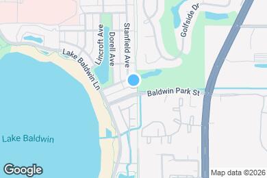 Map image of the property - 5489 Baldwin Park St